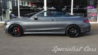 USED 2019 68 MERCEDES-BENZ C-CLASS 2.0 C300d AMG Line (Premium) Cabriolet 2dr Diesel G-Tronic+ Euro 6 (s/s) (245 ps) 