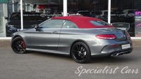 USED 2019 68 MERCEDES-BENZ C-CLASS 2.0 C300d AMG Line (Premium) Cabriolet 2dr Diesel G-Tronic+ Euro 6 (s/s) (245 ps) 