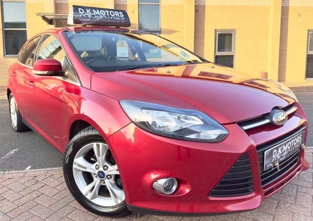 2014 14 Ford Focus 1.6 TDCi Zetec Hatchback 5dr Diesel Manual Euro 5 (s/s) (115 ps)