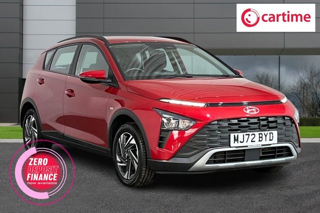 View our Hyundai Bayon 1.0 T-GDi MHEV SE Connect SUV 5dr Petrol Hybrid DCT Euro 6 (s/s) (100 ps) Rear View Camera, Air Conditioning, Android Auto/Apple CarPlay, Lane Keep Assist, Bluetooth