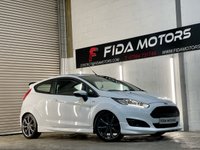 USED 2017 66 FORD FIESTA 1.0T EcoBoost ST-Line Hatchback 3dr Petrol Manual Euro 6 (s/s) (140 ps) CAMBELT DONE+COBRA BACK BOX