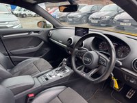USED 2017 17 AUDI S3 2.0 TFSI Sportback 5dr Petrol S Tronic quattro Euro 6 (s/s) (310 ps) 
