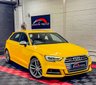 USED 2017 17 AUDI S3 2.0 TFSI Sportback 5dr Petrol S Tronic quattro Euro 6 (s/s) (310 ps) 