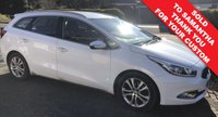 USED 2014 64 KIA CEED 1.6 CRDi EcoDynamics 2 Sportswagon 5 Door Diesel Manual Euro 5 (s/s) (126 bhp) &pound;35 TAX 1 PREVIOUS OWNER