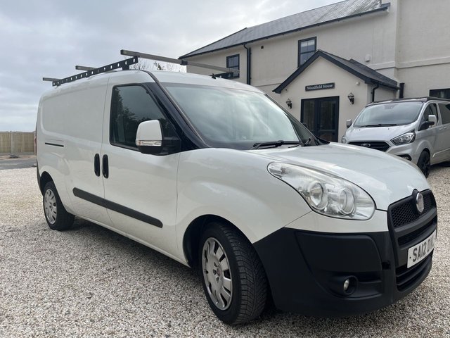 2012 12 Fiat Doblo 1.3 JTD MultiJet 16v SX Panel Van 4dr Diesel Manual L1 H1 (129 g/km, 90 bhp)