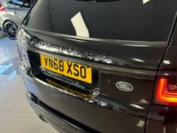 USED 2018 68 LAND ROVER RANGE ROVER SPORT 3l 5d  AUTO  394 BHP CARBON PACK + BLUE LEATHER INT + PAN SUNROOF + RARE 3.0L PETROL V6!!