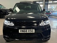 USED 2018 68 LAND ROVER RANGE ROVER SPORT 3l 5d  AUTO  394 BHP CARBON PACK + BLUE LEATHER INT + PAN SUNROOF + RARE 3.0L PETROL V6!!