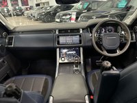 USED 2018 68 LAND ROVER RANGE ROVER SPORT 3l 5d  AUTO  394 BHP CARBON PACK + BLUE LEATHER INT + PAN SUNROOF + RARE 3.0L PETROL V6!!