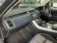 USED 2018 68 LAND ROVER RANGE ROVER SPORT 3l 5d  AUTO  394 BHP CARBON PACK + BLUE LEATHER INT + PAN SUNROOF + RARE 3.0L PETROL V6!!