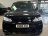 USED 2018 68 LAND ROVER RANGE ROVER SPORT 3l 5d  AUTO  394 BHP CARBON PACK + BLUE LEATHER INT + PAN SUNROOF + RARE 3.0L PETROL V6!!
