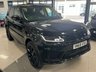 USED 2018 68 LAND ROVER RANGE ROVER SPORT 3l 5d  AUTO  394 BHP CARBON PACK + BLUE LEATHER INT + PAN SUNROOF + RARE 3.0L PETROL V6!!
