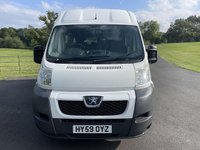 USED 2009 59 PEUGEOT BOXER 2.2 HDi 335 Window Van 4dr Diesel Manual FWD L3 H2 (220 g/km, 120 bhp) NO VAT - Lite Minibus Drive on