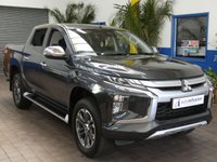 USED 2020 20 MITSUBISHI L200 2.2 DI-D DC Warrior Pickup Double Cab 4dr Diesel Auto 4WD Euro 6 (s/s) (150 ps) APP SAT NAV REAR VIEWCAMERA CRUISE CONTROL ROLL TOP COVER LOAD LINER SIDE STEPS 1 OWNER SERVICE HISTORY WARRANTY