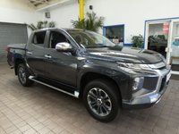 USED 2020 20 MITSUBISHI L200 2.2 DI-D DC Warrior Pickup Double Cab 4dr Diesel Auto 4WD Euro 6 (s/s) (150 ps) APP SAT NAV REAR VIEWCAMERA CRUISE CONTROL ROLL TOP COVER LOAD LINER SIDE STEPS 1 OWNER SERVICE HISTORY WARRANTY