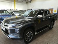 USED 2020 20 MITSUBISHI L200 2.2 DI-D DC Warrior Pickup Double Cab 4dr Diesel Auto 4WD Euro 6 (s/s) (150 ps) APP SAT NAV REAR VIEWCAMERA CRUISE CONTROL ROLL TOP COVER LOAD LINER SIDE STEPS 1 OWNER SERVICE HISTORY WARRANTY