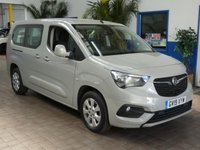 USED 2019 19 VAUXHALL COMBO LIFE 1.2 Turbo GPF Energy XL MPV 5dr Petrol Manual Euro 6 (s/s) (110 ps) 5 SEATS ANDROID APPLE CARPLAY CRUISE CONTROL PARKING SENSORS GENUINE LOW MILES