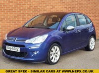 USED 2014 64 CITROEN C3 1.2 VTi Selection Hatchback 5dr Petrol Manual Euro 5 (82 ps) &pound;20 TAX - SIMILAR CARS IN STOCK