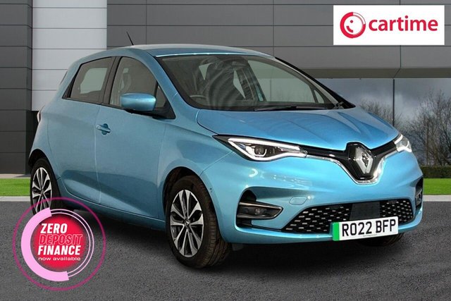 View our Renault Zoe R135 EV50 52kWh GT Line + Hatchback 5dr Electric Auto (Rapid Charge) (134 bhp)Media Display, Apple CarPlay / Android Auto, Reverse Camera, 16in Alloys, Cruise Control