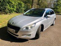 USED 2013 13 PEUGEOT 508 SW 2.2 HDi GT Estate 5dr Diesel Auto Euro 5 (200 ps) PART EXCHANGE TO CLEAR //GOOD HISTORY//PANORAMIC GLASS ROOF//LEATHER// (200 ps) PART EXCHANGE TO CLEAR //GOOD HISTORY//PANORAMIC GLASS ROOF//LEATHER///REAR PARK ASSIST