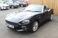 USED 2017 67 FIAT 124 SPIDER 1.4 MultiAir Lusso Plus Convertible 2dr Petrol Euro 6 (140 ps) VIEW AND RESERVE ONLINE OR CALL 01527-853940 FOR MORE INFO.