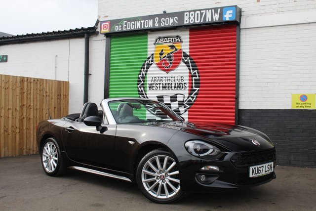 2017 67 Fiat 124 Spider 1.4 MultiAir Lusso Plus Convertible 2dr Petrol Euro 6 (140 ps)