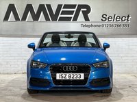 USED 2016 AUDI A3 CABRIOLET 1.4 TFSI CoD S line Convertible 2dr Petrol Manual Euro 6 (s/s) (150 ps) 