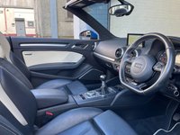 USED 2016 AUDI A3 CABRIOLET 1.4 TFSI CoD S line Convertible 2dr Petrol Manual Euro 6 (s/s) (150 ps) 