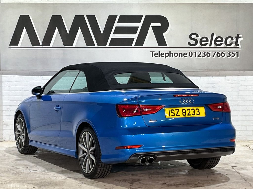 USED 2016 AUDI A3 CABRIOLET 1.4 TFSI CoD S line Convertible 2dr Petrol Manual Euro 6 (s/s) (150 ps) 