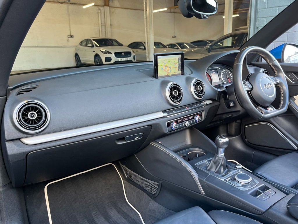 USED 2016 AUDI A3 CABRIOLET 1.4 TFSI CoD S line Convertible 2dr Petrol Manual Euro 6 (s/s) (150 ps) 
