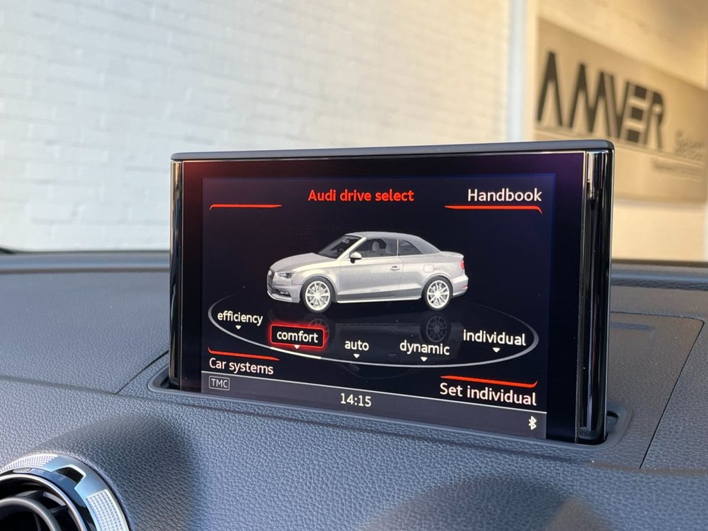 USED 2016 AUDI A3 CABRIOLET 1.4 TFSI CoD S line Convertible 2dr Petrol Manual Euro 6 (s/s) (150 ps) 