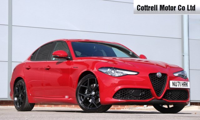 2021 71 Alfa Romeo Giulia 2.0T Veloce Saloon 4dr Petrol GPF Auto Euro 6 (s/s) (280 ps)