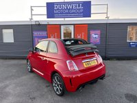 USED 2016 16 ABARTH 595C 1.4 T-Jet Cabrio 2dr Petrol Manual Euro 6 (140 ps) 