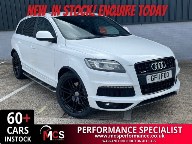 2011 11 AUDI Q7 3.0 TDI V6 S line SUV 5dr Diesel Tiptronic quattro Euro 5 (240 ps) **SALE** EVERY CAR REDUCED !