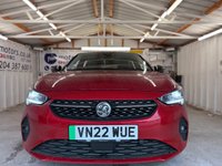 USED 2022 22 VAUXHALL CORSA-E 50kWh Elite Premium Hatchback 5dr Electric Auto (136 ps)+1 OWNER+2 KEYS+HISTORY+ALLOYS+HALF LEATHER SEATS+MEDIA+APPS+BLUETOOTH+USB+AUX+ 2 KEYS+1 OWNER FROM NEW+CABLE+PREMIUM PAINT+HALF LEATHER SEATS+PRIVACY+BLUETOOTH+MEDIA+NAV+USB+AUX+DAB+ALLOYS+CRUISE+CLIMATE+PARK SENSORS+HEATED FRONT SEATS+CAM+HPI CLEAR