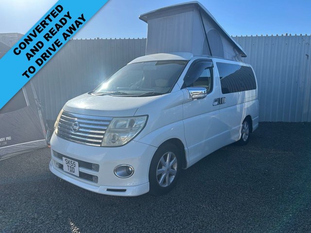 View our Nissan Elgrand Camper Van 0l #01137