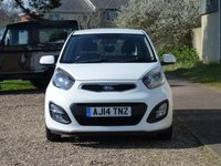 USED 2014 14 KIA PICANTO 1.0 2 Hatchback 5dr Petrol Manual Euro 5 (68 bhp) www.suffolkcarcentre.co.uk - Located at Ilketshall