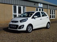 USED 2014 14 KIA PICANTO 1.0 2 Hatchback 5dr Petrol Manual Euro 5 (68 bhp) www.suffolkcarcentre.co.uk - Located at Ilketshall