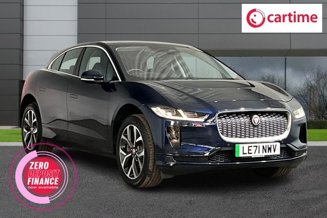View our Jaguar I-Pace 400 90kWh HSE SUV 5dr Electric Auto 4WD (400 ps) 10in Media Display, Heated Leather, Reverse Camera, Powered Tailgate, Adaptive Cruise Control