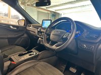 USED 2021 21 FORD KUGA 2.5 EcoBoost Duratec 14.4kWh ST-Line SUV 5dr Petrol Plug-in Hybrid CVT Euro 6 (s/s) (225 ps)+1 FORMER KEEPER+2 KEYS+FSH+HALF LEATHER SEATS+APPS+MEDIA+NAV+BLUETOOTH+DAB+USB+AUX+ 2 KEYS+1 FORMER KEEPER+HISTORY+HALF LEATHER SEATS+18" ALLOYS+MEDIA+BLUETOOTH+APPS+USB+AUX+DAB+CRUISE+PARKING SENSORS+HPI CLEAR