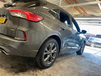 USED 2021 21 FORD KUGA 2.5 EcoBoost Duratec 14.4kWh ST-Line SUV 5dr Petrol Plug-in Hybrid CVT Euro 6 (s/s) (225 ps)+1 FORMER KEEPER+2 KEYS+FSH+HALF LEATHER SEATS+APPS+MEDIA+NAV+BLUETOOTH+DAB+USB+AUX+ 2 KEYS+1 FORMER KEEPER+HISTORY+HALF LEATHER SEATS+18" ALLOYS+MEDIA+BLUETOOTH+APPS+USB+AUX+DAB+CRUISE+PARKING SENSORS+HPI CLEAR