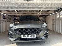 USED 2021 21 FORD KUGA 2.5 EcoBoost Duratec 14.4kWh ST-Line SUV 5dr Petrol Plug-in Hybrid CVT Euro 6 (s/s) (225 ps)+1 FORMER KEEPER+2 KEYS+FSH+HALF LEATHER SEATS+APPS+MEDIA+NAV+BLUETOOTH+DAB+USB+AUX+ 2 KEYS+1 FORMER KEEPER+HISTORY+HALF LEATHER SEATS+18" ALLOYS+MEDIA+BLUETOOTH+APPS+USB+AUX+DAB+CRUISE+PARKING SENSORS+HPI CLEAR