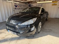 USED 2012 12 PEUGEOT RCZ 1.6 THP GT Coupe 2dr Petrol Manual Euro 5 (156 ps)+2 FORMER KEEPERS+2 KEYS+HISTORY+MEDIA+BLUETOOTH+USB+AUX+ALLOYS+ 2 KEYS+2 FORMER KEEPERS+HISTORY+FULL LEATHER MEMORY SEATS+SPOILER+FEB 26 MOT+TIMING CHAIN DONE @ 27K+SERVICED 12/24+ALLOYS+CRUISE+PARKING AID+HEATED FRONT SEATS+HPI CLEAR