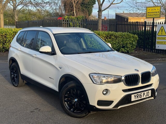 2016 16 BMW X3 2.0 20d SE SUV 5dr Diesel Auto xDrive Euro 6 (s/s) (190 ps)