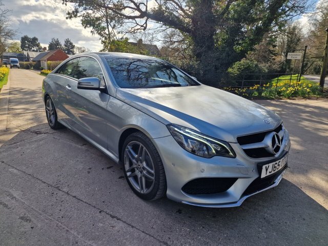 2015 65 Mercedes-Benz E-Class 3.0 E350d V6 BlueTEC AMG Line (Premium) Coupe 2dr Diesel G-Tronic+ Euro 6 (s/s) (258 ps)