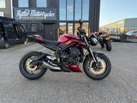USED 2023 23 TRIUMPH STREET TRIPLE 765 RS - BUY ONLINE 24 HRS A DAY - FINANCE AVAILABLE - ALL TYPES OF CREDIT ACCEPTED ONLY 2,896 MILES FROM NEW