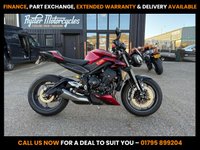 USED 2023 23 TRIUMPH STREET TRIPLE 765 RS - BUY ONLINE 24 HRS A DAY - FINANCE AVAILABLE - ALL TYPES OF CREDIT ACCEPTED ONLY 2,896 MILES FROM NEW