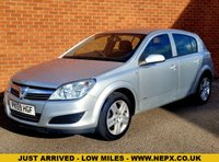 USED 2009 59 VAUXHALL ASTRA 1.4i 16v Club Hatchback 5dr Petrol Manual (151 g/km, 89 bhp) LOW MILES - LONG MOT
