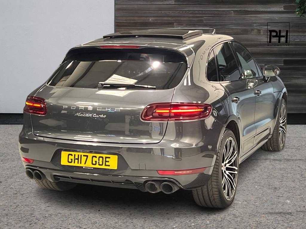 USED 2017 17 PORSCHE MACAN 3.6T V6 Turbo Performance SUV 5dr Petrol PDK 4WD Euro 6 (s/s) (440 ps) 1 OWNER | &pound;26K OPTIONS | FPSH