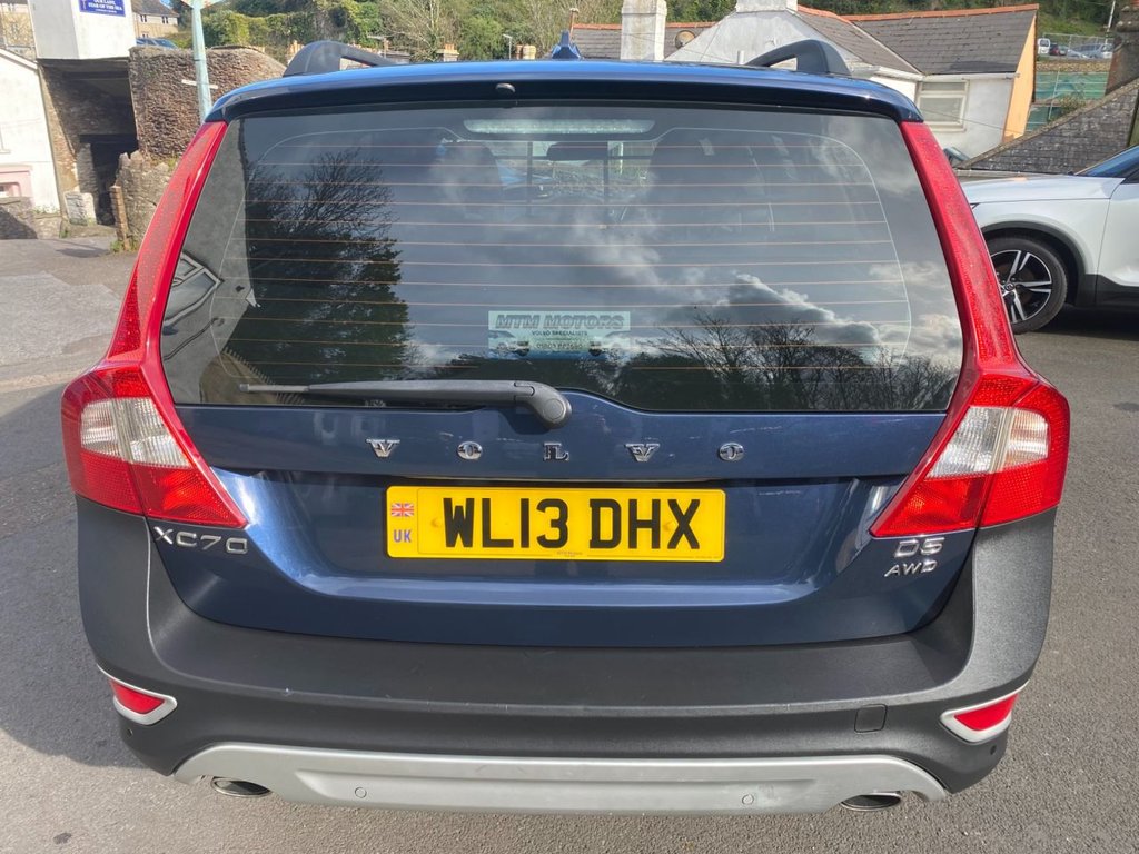 USED 2013 13 VOLVO XC70 2.4 D5 SE Lux Estate 5dr Diesel Geartronic AWD Euro 5 (215 ps) 2 OWNER CAR WINTER PK DAB REAR PARK