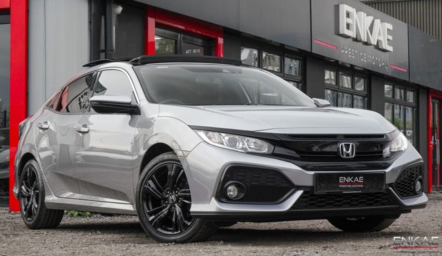 2018 68 Honda Civic 1.6 i-DTEC EX Hatchback 5dr Diesel Auto Euro 6 (s/s) (120 ps)